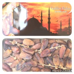 Deglet Noor Bertangkai 12pkt * 400Gram (semi-dry)